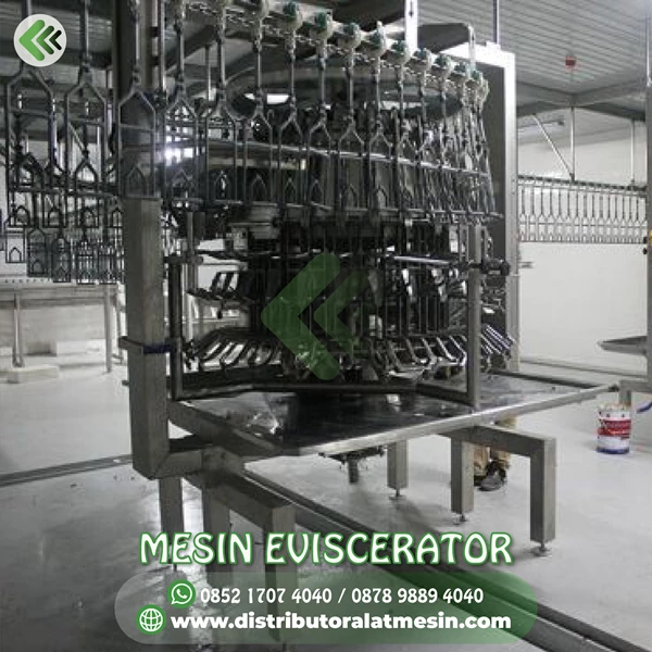 automatic chicken entrails machine or Eviscerator