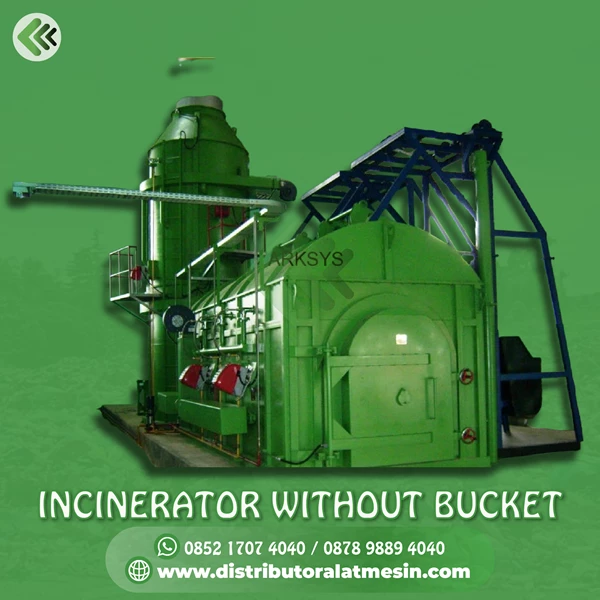 Incinerator Without Bucket - mesin pembakaran limbah
