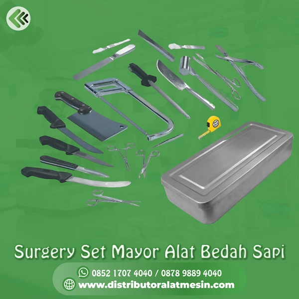 animal Surgery Equipment atau Alat Bedah Sapi