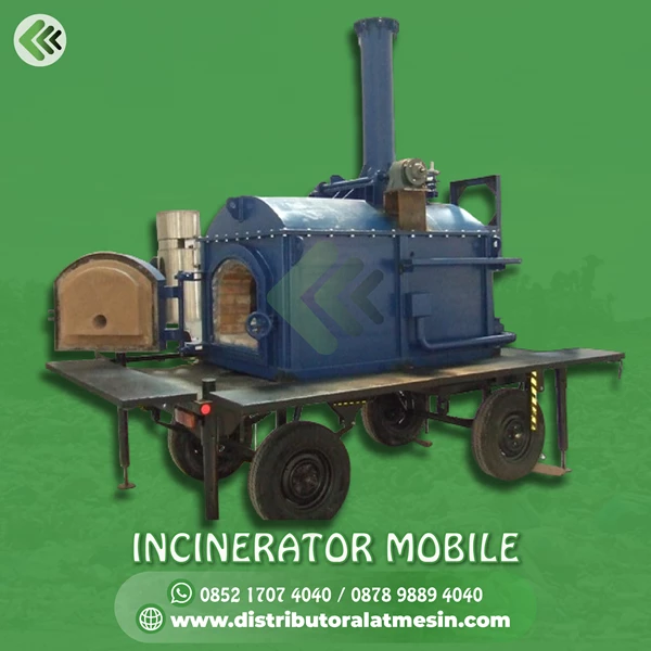 Incinerator mobile - pembakaran limbah