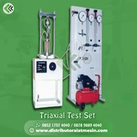 Triaxial Test Set atau parameter tegangan geser