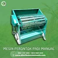 Alat perontok padi manual - Mesin Pengolah Padi