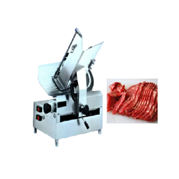 Mesin pemotong atau pengiris daging beku